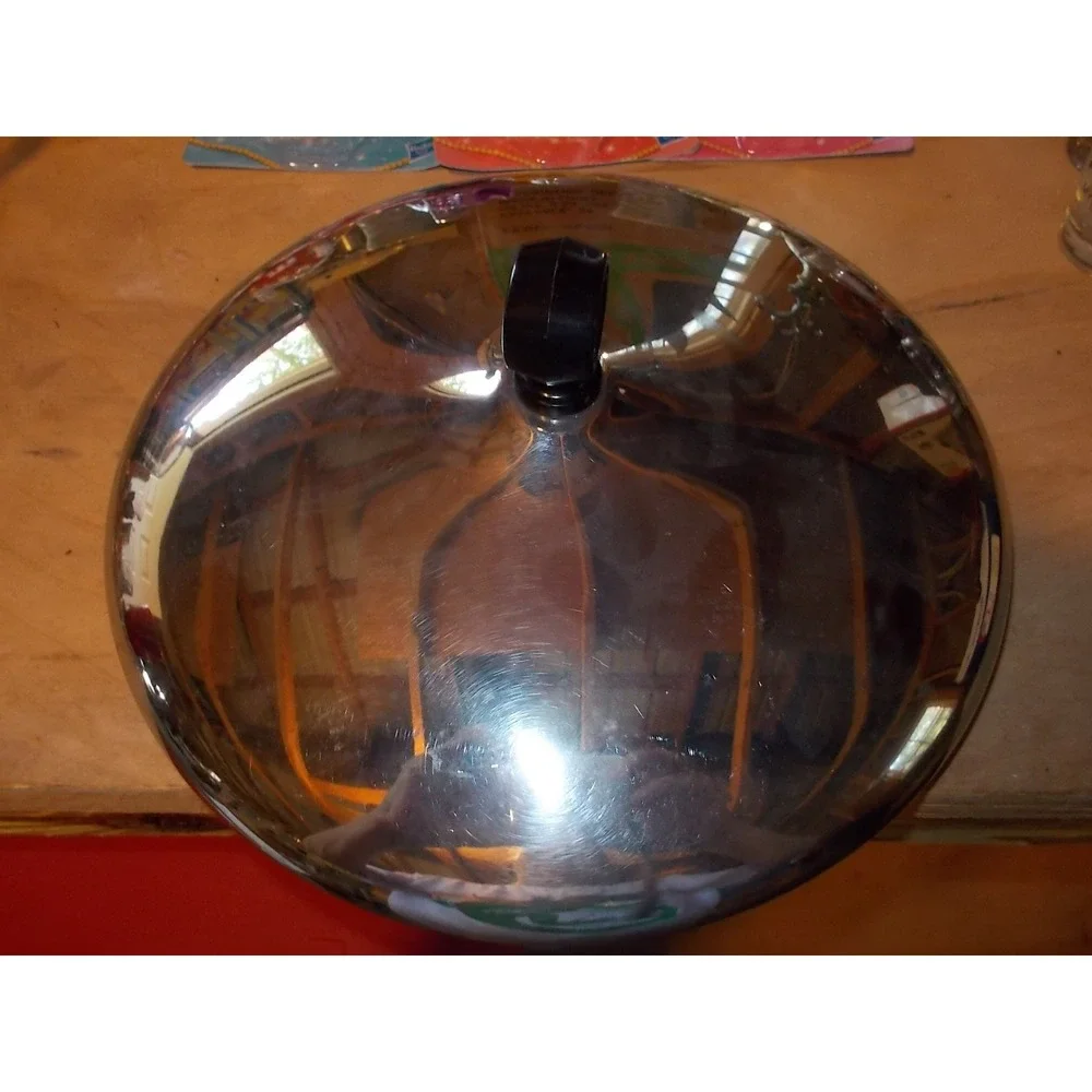 Vintage Farberware 8 Inch Skillet Pot Lid Stainless Steel
